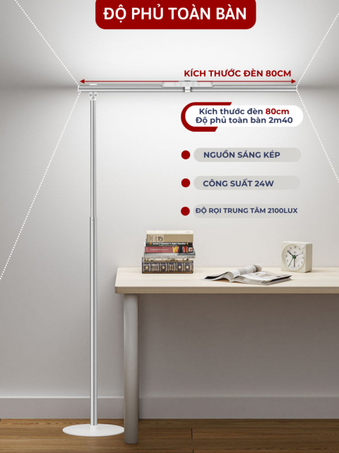 Đèn cây sofa phòng khách, đèn phòng đứng Mopi Light T7 PRO 2