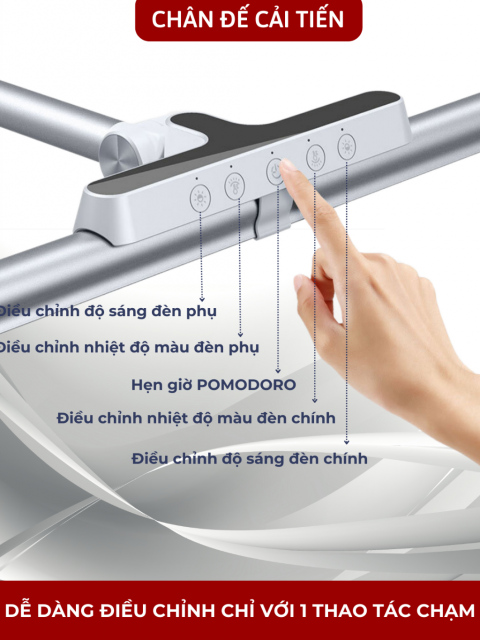 Đèn cây sofa phòng khách, đèn phòng đứng Mopi Light T7 PRO 7