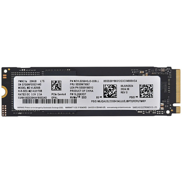 Ổ cứng SSD M2-PCIe 256GB Samsung PM9C1a NVMe 2280 - Tuanphong.vn