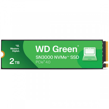 Ổ cứng SSD M2-PCIe 2TB WD Green SN3000 NVMe 2280