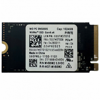 Ổ cứng SSD M2-PCIe 1TB WD Blue SN5000s NVMe 2242