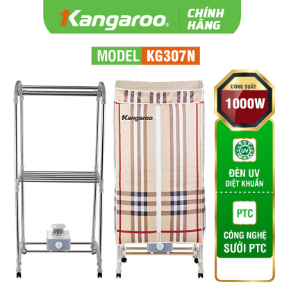 Máy sấy/Tủ sấy quần áo Kangaroo KG307N