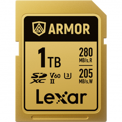 Thẻ nhớ SD 1TB Lexar ARMOR UHS-II (GOLD Series)