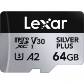 Thẻ nhớ MicroSD 64GB Lexar Professional Silver Plus