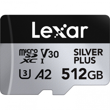 Thẻ nhớ MicroSD 512GB Lexar Professional Silver Plus