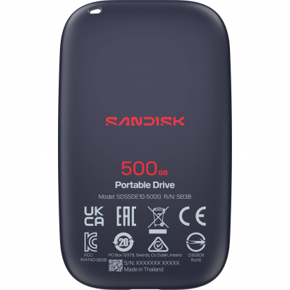 Ổ cứng di động SSD Portable 500GB Sandisk E10