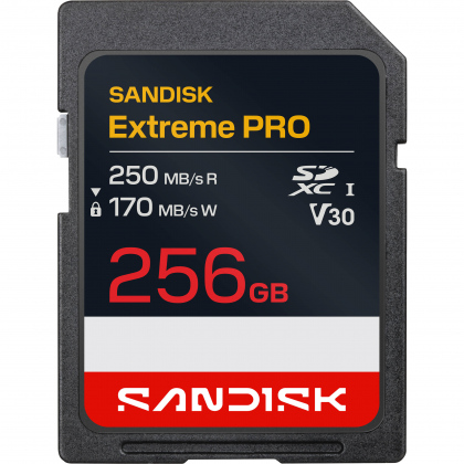 Thẻ nhớ SD 256GB SanDisk Extreme Pro 2026 250 MB/s