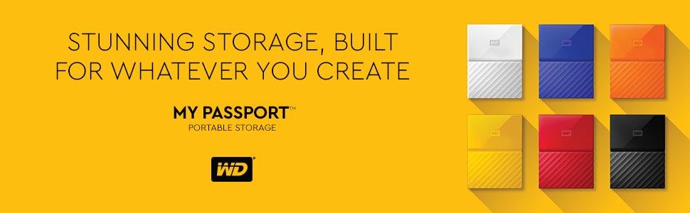 Ổ cứng di động HDD Portable 1TB Western Digital My Passport 2017