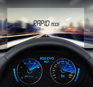 mSATA Samsung 850 EVO - Chế độ RAPID