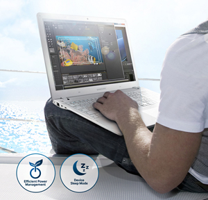 mSATA Samsung 850 EVO - Giảm tiêu thụ điện năng