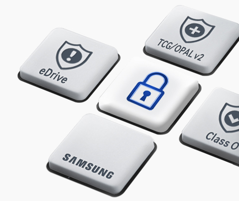 SSD Samsung 860 EVO AES 256 Encryption