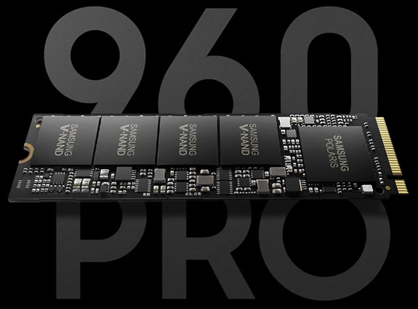 Ổ cứng SSD M2-PCIe 512GB Samsung 960 PRO NVMe 2280 - Tuanphong.vn