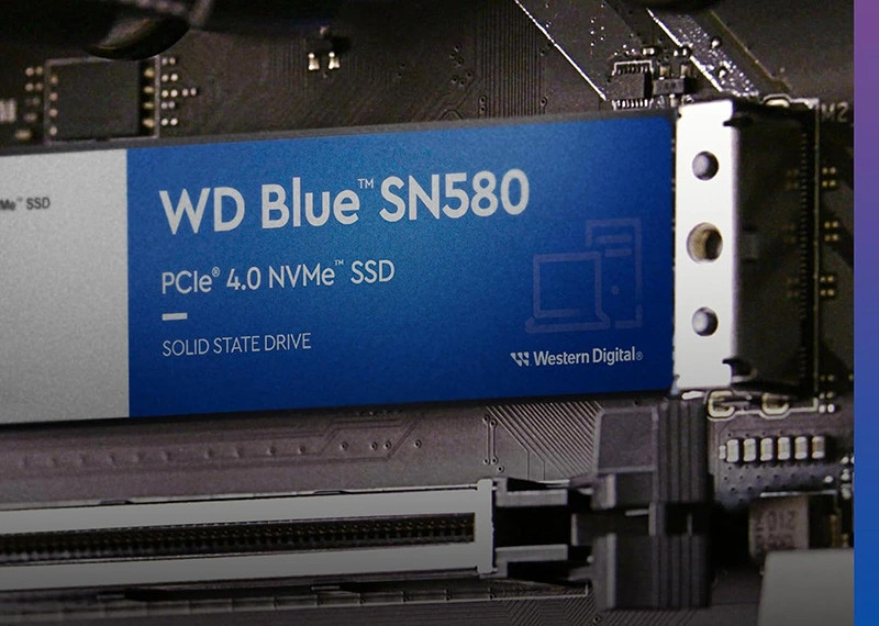 Ổ cứng SSD M2-PCIe 2TB WD Blue SN580 NVMe 2280 - Tuanphong.vn