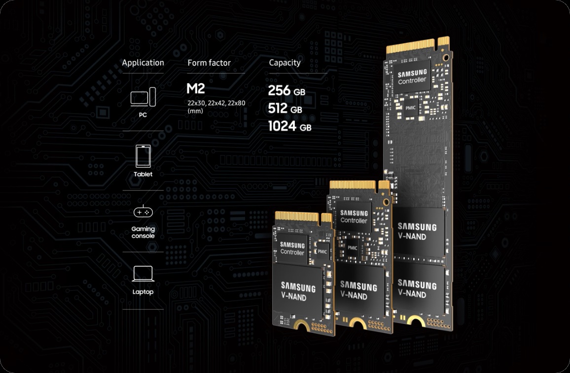 Ổ cứng SSD M2-PCIe 512GB Samsung PM9C1a NVMe 2280 - Tuanphong.vn